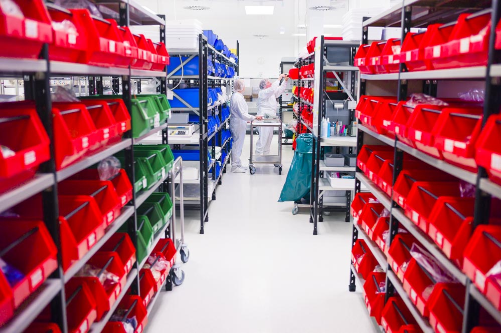 Materialwirtschaft bei HMT Medizintechnik