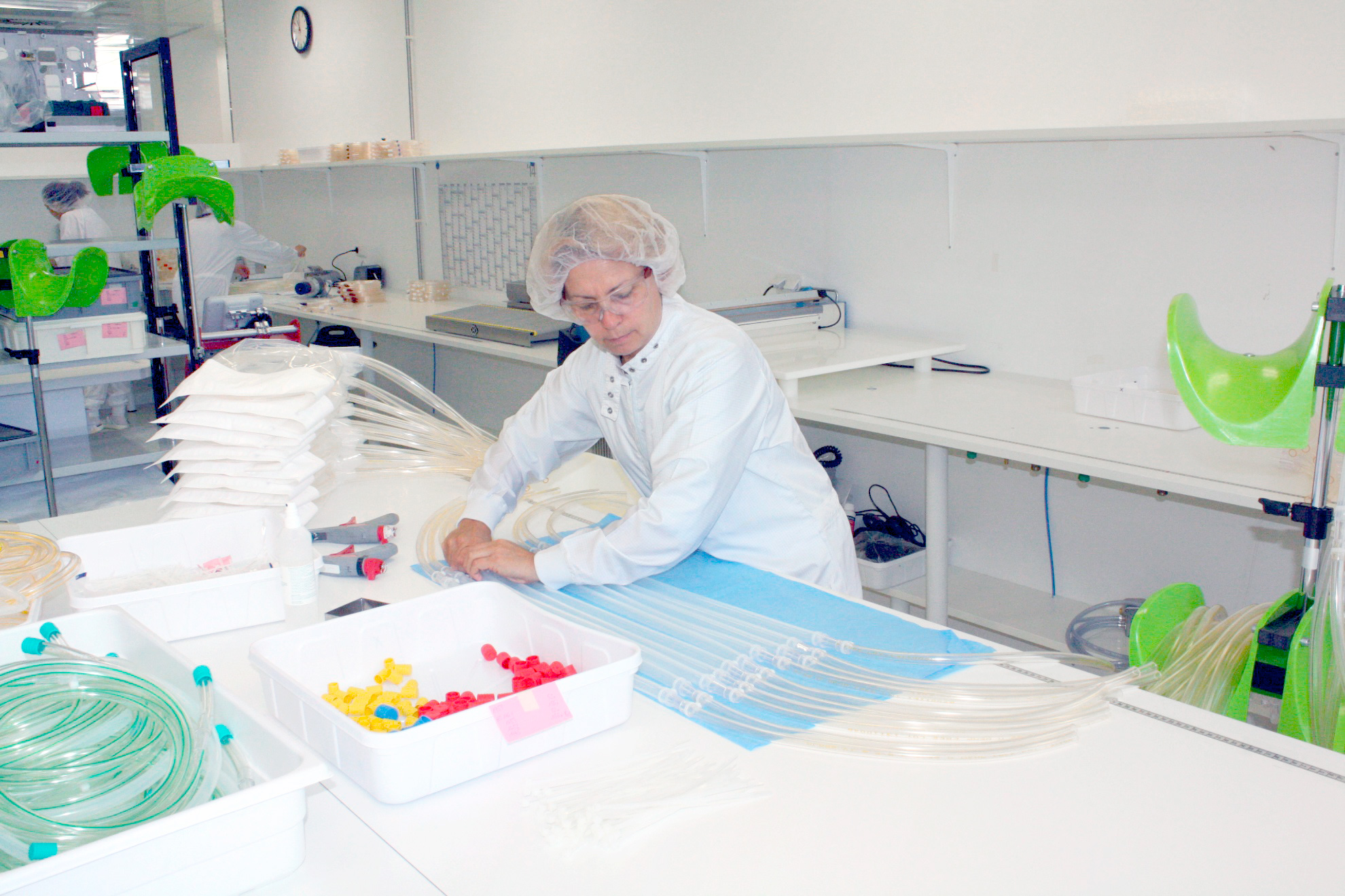 Schlauchset-Produktion bei HMT